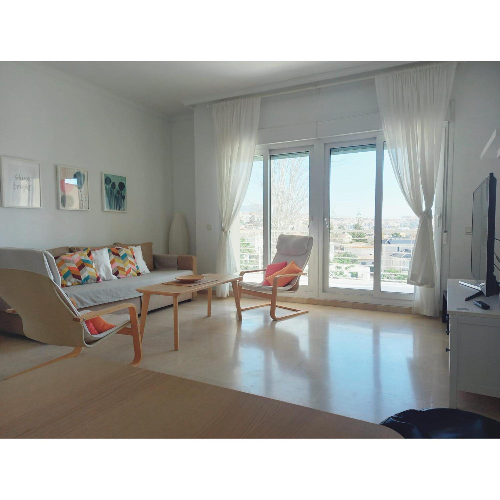 Terraza Vista: Amplio Apartamento Moderno con Vistas Exclusivas Benalmadena Exterior photo